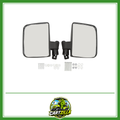 2 Pack Golf Cart Mirrors Club Car Side View Mirror Convex Golf Cart Rearview Mirror Easy Installation for Yamaha Club Car EZGO-Golf Cart Mirrors-Cartzilla LLC