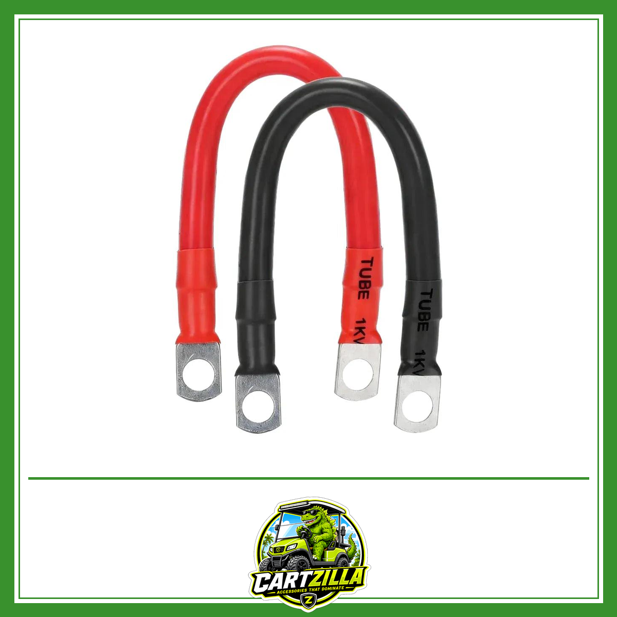 2AWG New Energy Vehicle Battery Connection Cable Battery Extension Cord Power Inverter Cable Solar Accessories for Cars, Solar-Cartzilla LLC