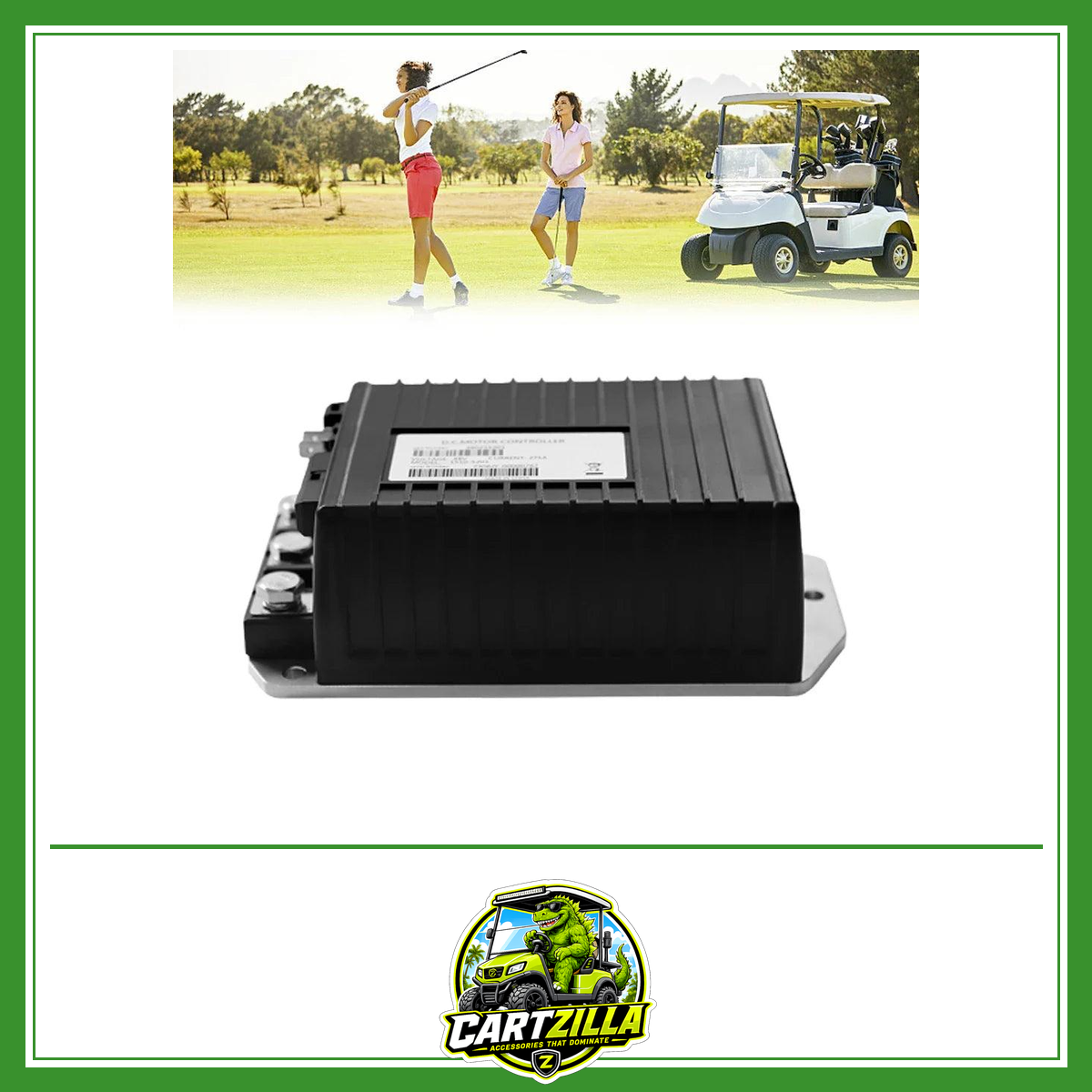 48V 250A Golf Cart Motor Controller for Club Car DS, Precedent & Villager 4 – Replaces Curtis 1510-5201-Cartzilla LLC