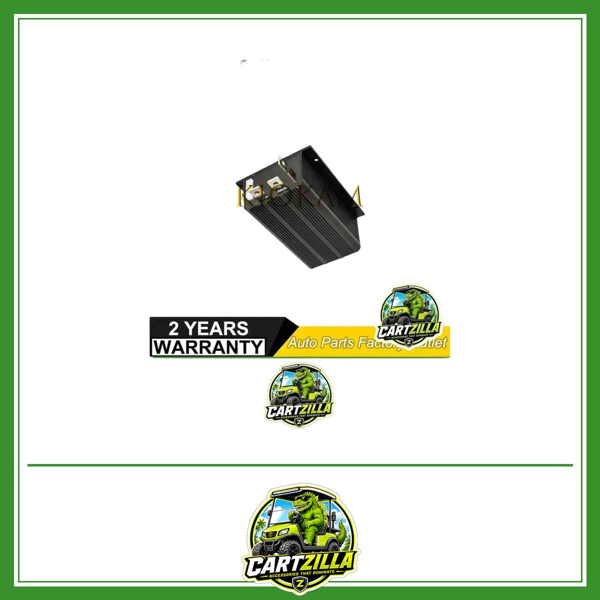 48V 600A DC Lifting Motor Controller for Electric Forklifts & Golf Carts – Curtis 1253-4804-Cartzilla LLC