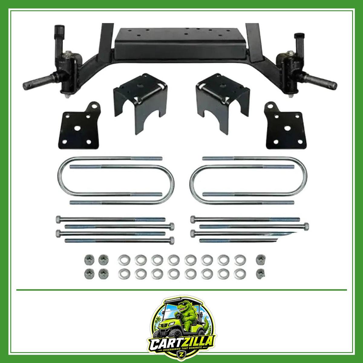 5" Drop Axle Lift Kit for EZGO TXT Golf Cart-Lift Kits & Suspension-Cartzilla LLC
