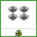 8" Golf Cart Hub Caps – Lightweight ABS Universal Wheel Covers (Set of 4)-Cartzilla LLC