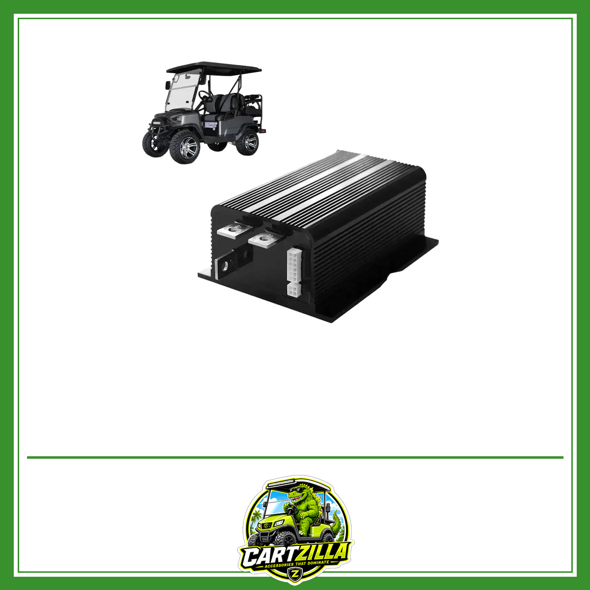 80V 600A DC Golf Cart Motor Speed Controller for EZGO & Club Car (2000–2019) – Curtis 1253-8001-Cartzilla LLC