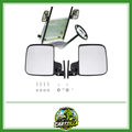 A pair of golf cart side mirrors, side mirrors, reverse mirrors, rearview mirrors, and reflective mirrors-Golf Cart Mirrors-Cartzilla LLC