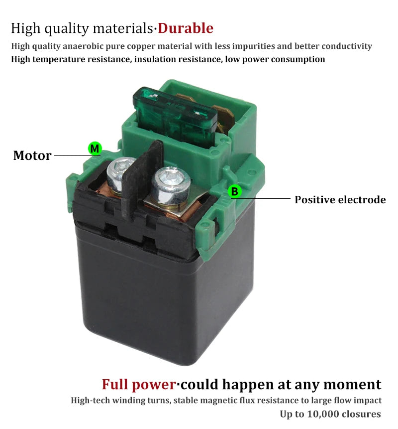 Albright Style Solenoid | Club Car Precedent/DS 2000-Up | 48V-Cartzilla Golf Cart Parts &amp; Accessories