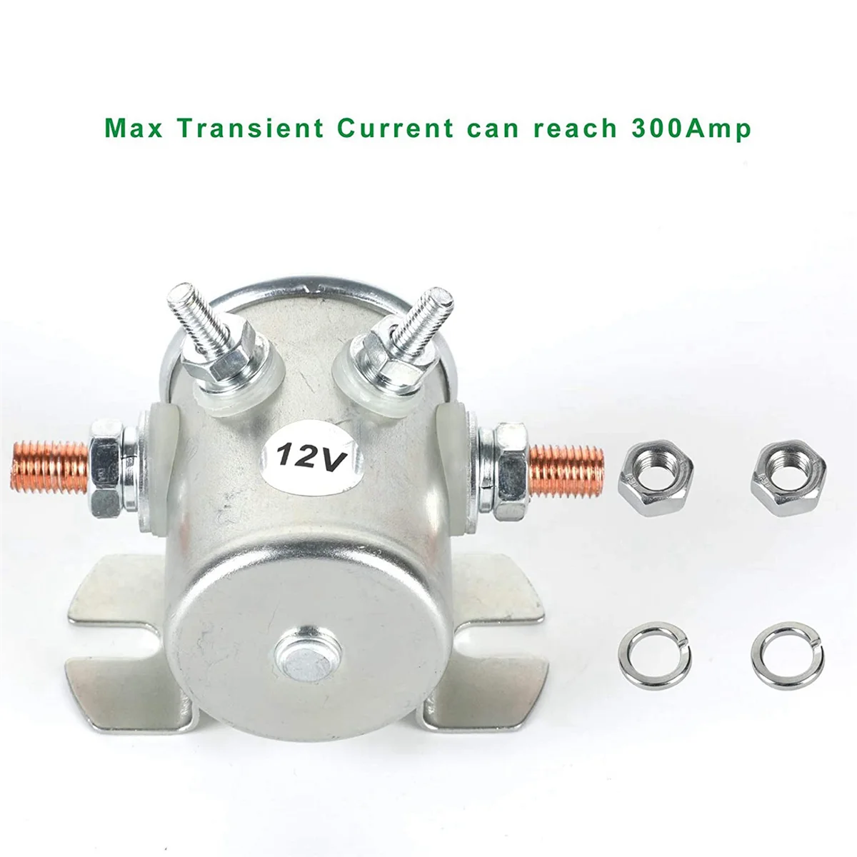 Continuous Duty Solenoid Relay | Golf Cart | 12V 300A-Cartzilla Golf Cart Parts &amp; Accessories