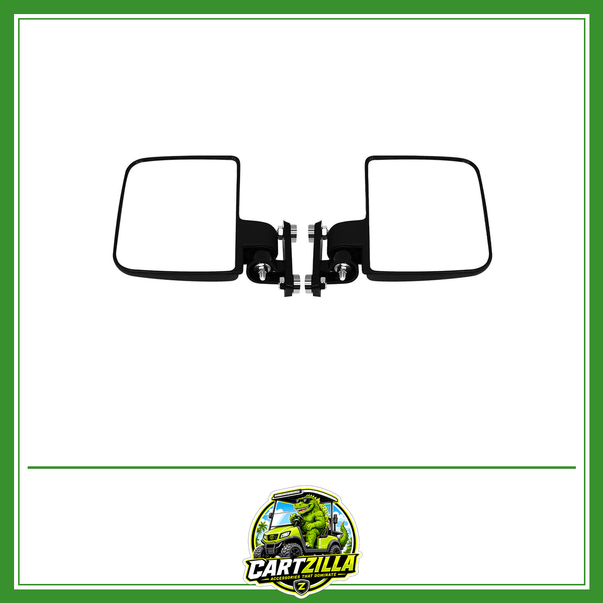 Golf Cart Accessories Magnetic Golf Cart Mirrors Driving Safety Easy Installation Stable Suction Mount Versatile Applications-Golf Cart Mirrors-Cartzilla LLC