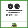 Golf Cart Rear Axle and Brake Hub Drum Assembly Kit Replacement for EZGO 1982-up 20377G11, 20377G12, 101807001-Brake Hub Assembly-Cartzilla LLC
