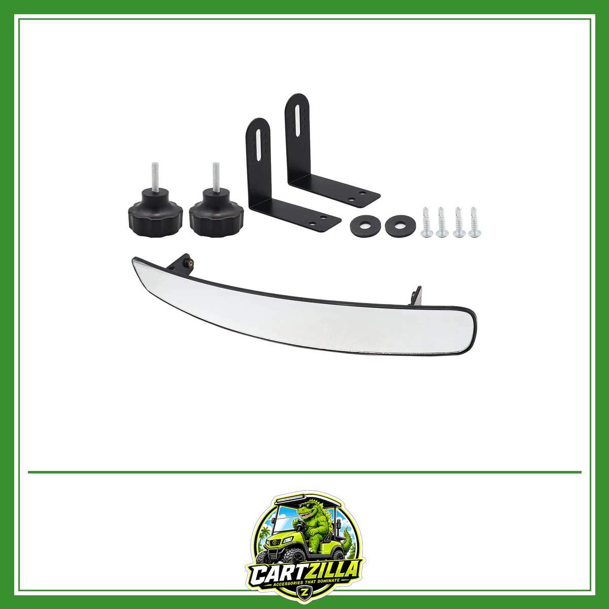 Golf Cart Rear View Mirror Spare Parts Durable Repair Parts Interior Trims Replacement Accessory Central Mirror for Yamaha-Golf Cart Mirrors-Cartzilla LLC