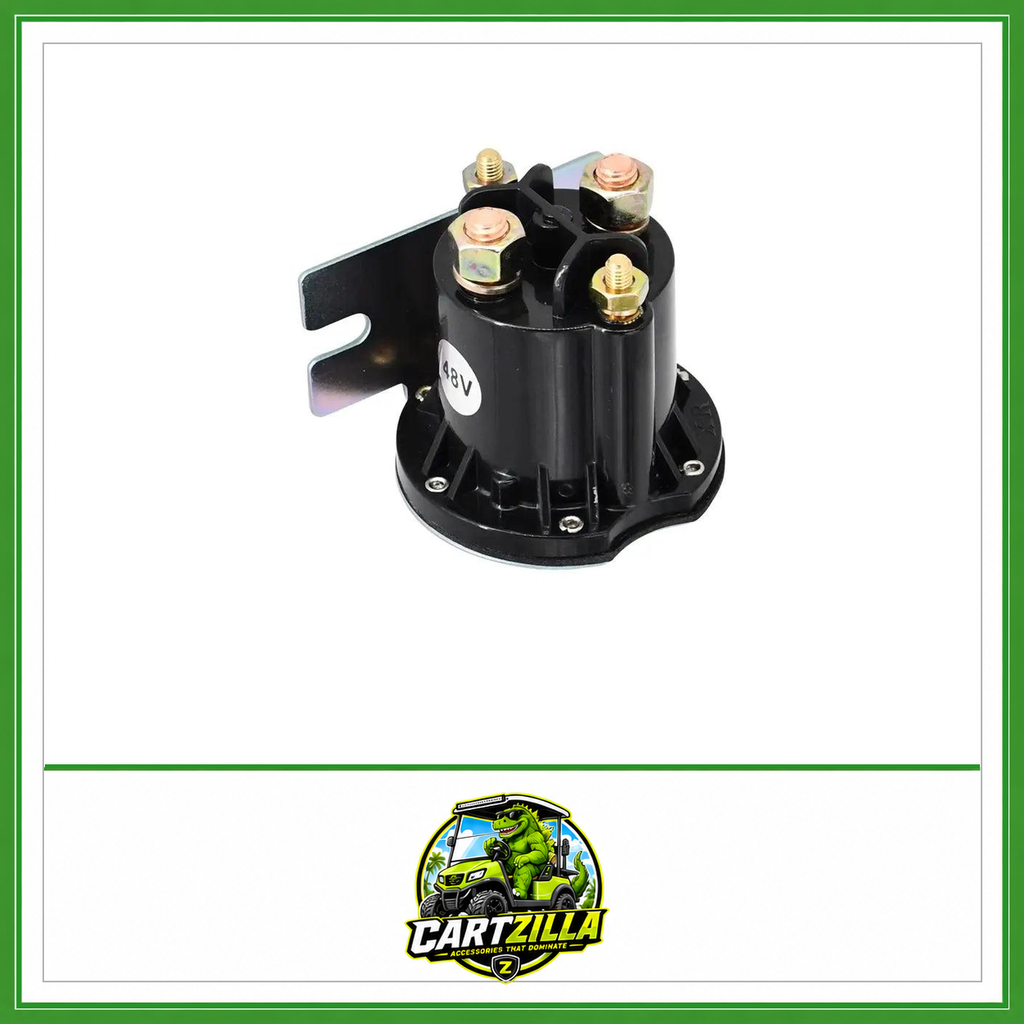 Golf Cart Solenoid Relay | EZGO TXT/MPT 2010-Up | 48V 100A-Cartzilla Golf Cart Parts &amp; Accessories
