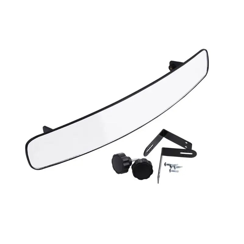16.5inch Rear View Convex Golf Cart Mirror Fit for Ez Go Club Car 180 Degrees Wide Panoramic with Box Packing