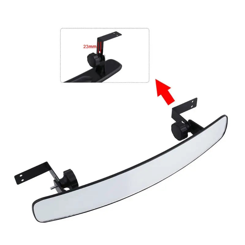 16.5inch Rear View Convex Golf Cart Mirror Fit for Ez Go Club Car 180 Degrees Wide Panoramic with Box Packing