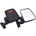 1 Pair Car Side Rearview Mirror Adjustable Wide-Angle Rear View Mirror for Tricycle Golf Cart 18.7cmx14cm