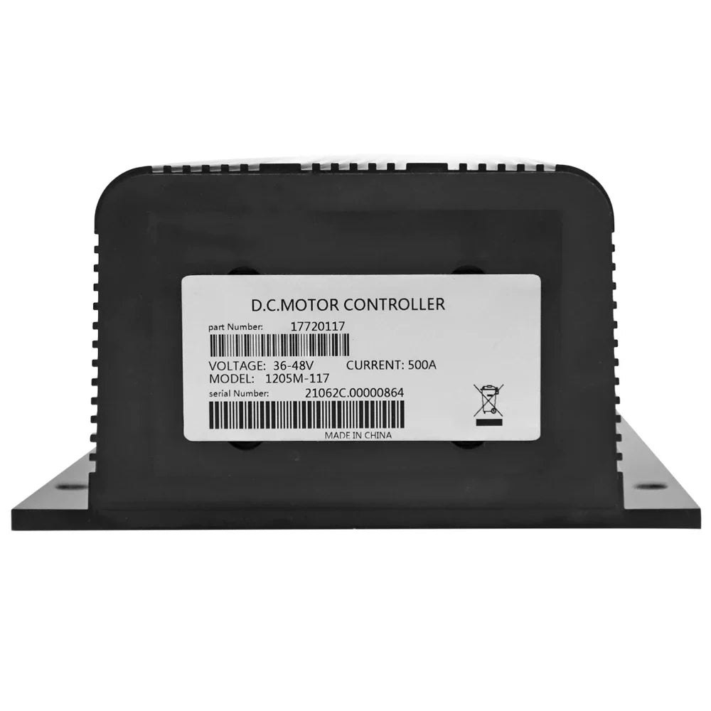 Replace Curtis 1205 1204 Motor Controllers 36V 500A 0-5KΩ Golf Carts Controller Compatible with EZGO Club Car 1205-117