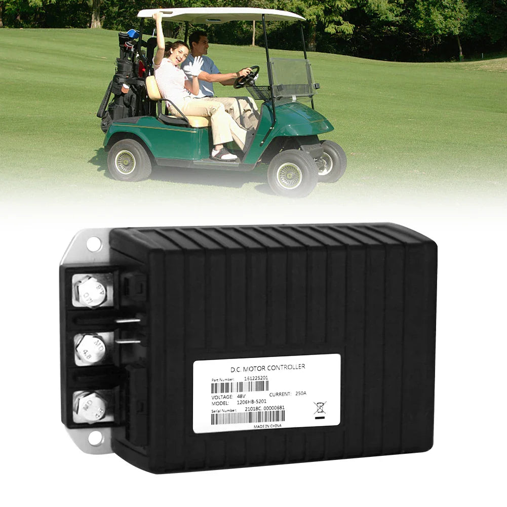 48V 250A Golf Cart Motor Controller for EZGO TXT & Express (2010+) – Curtis 1206HB-5201