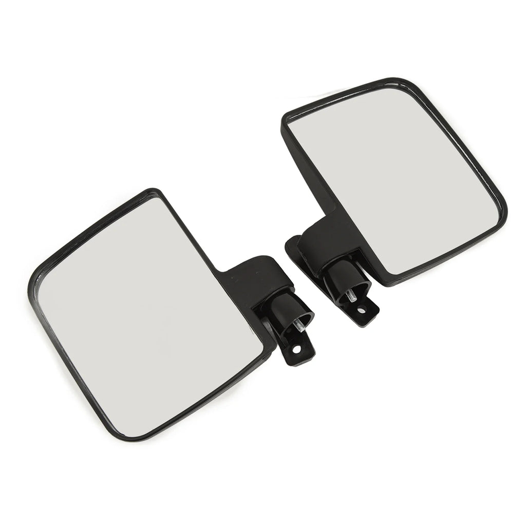 2 Pack Golf Cart Mirrors Club Car Side View Mirror Convex Golf Cart Rearview Mirror Easy Installation for Yamaha Club Car EZGO