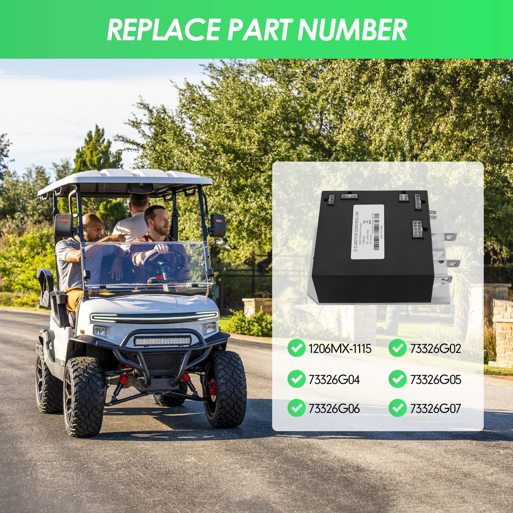 36V 350A PDS Golf Cart Motor Controller for EZGO TXT (2000–2019) – Replaces 73326-G02/G04/G05/G06