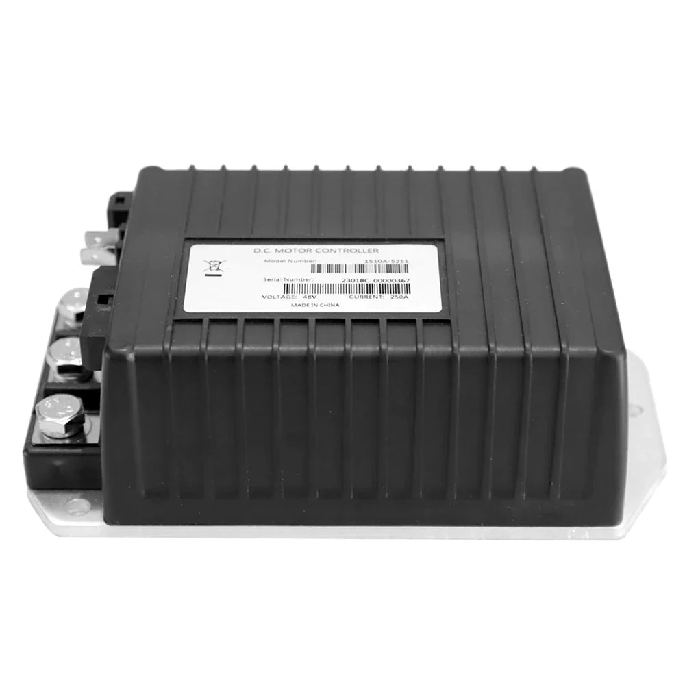 48V 250A Golf Cart Motor Controller for Club Car Precedent DS Carryall & XRT – Replaces Curtis 1510A-5251 - 1510A-5251
