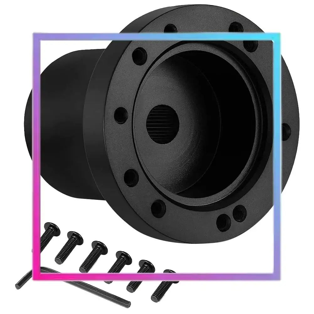 Golf Cart Steering Wheel Adapter for Club Car & Yamaha G1–G29 – Universal 5/6 Hole