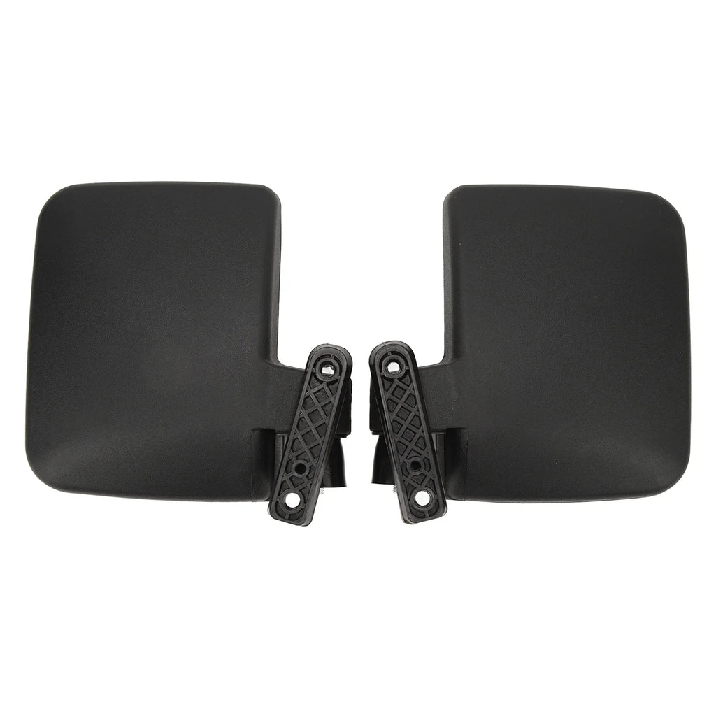 2 Pack Golf Cart Mirrors Club Car Side View Mirror Convex Golf Cart Rearview Mirror Easy Installation for Yamaha Club Car EZGO