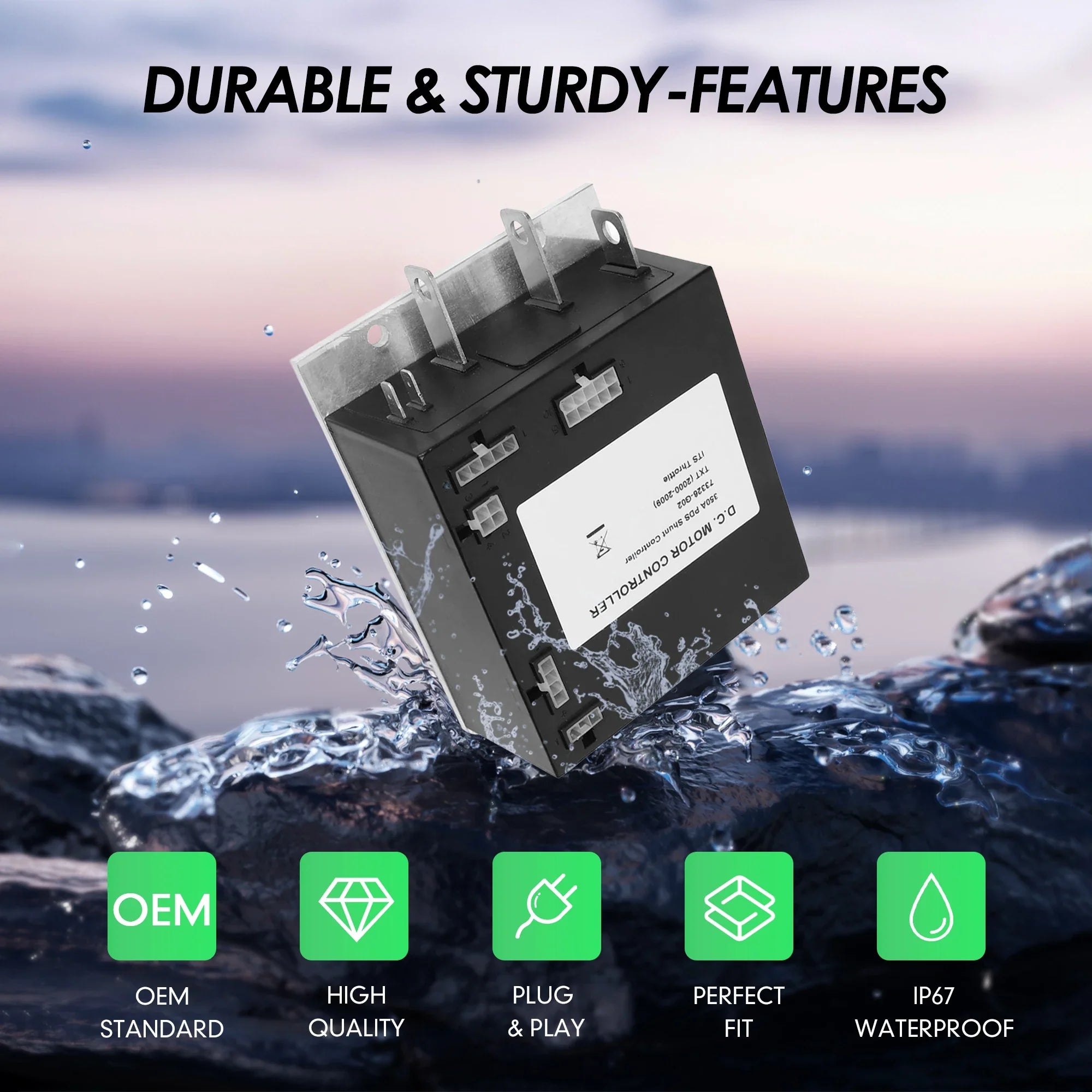 36V 350A PDS Golf Cart Motor Controller for EZGO TXT (2000–2019) – Replaces 73326-G02/G04/G05/G06