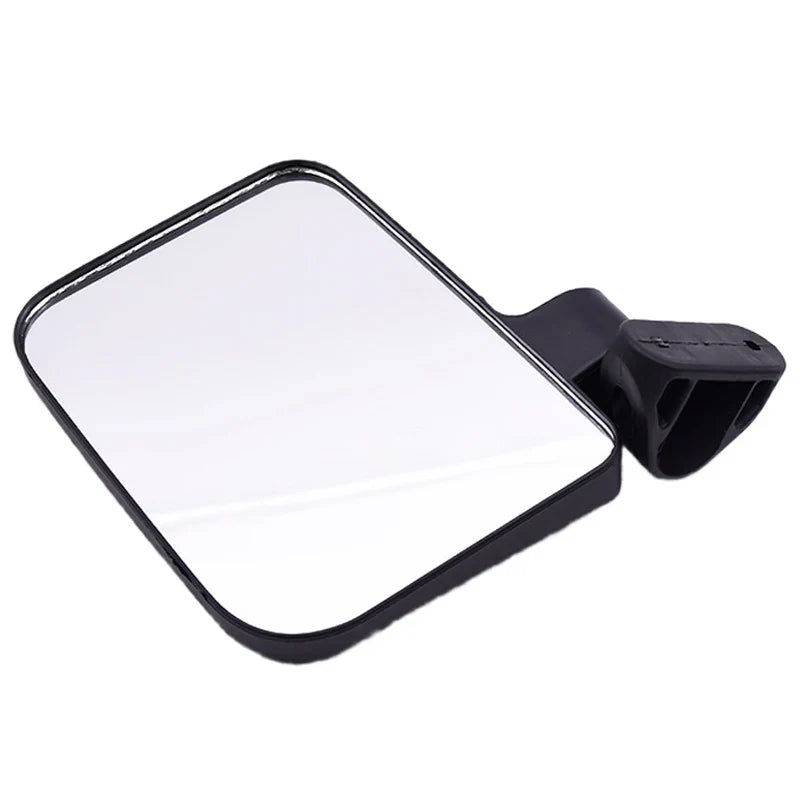 1 Pair Car Side Rearview Mirror Adjustable Wide-Angle Rear View Mirror for Tricycle Golf Cart 18.7cmx14cm