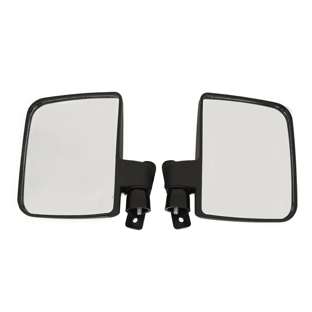 2 Pack Golf Cart Mirrors Club Car Side View Mirror Convex Golf Cart Rearview Mirror Easy Installation for Yamaha Club Car EZGO