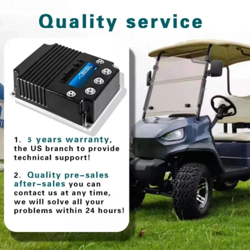 Motor Speed Controller 48V 500A for Curtis 1268 to Yamaha G19 G22 1996-2007 Golf Cart