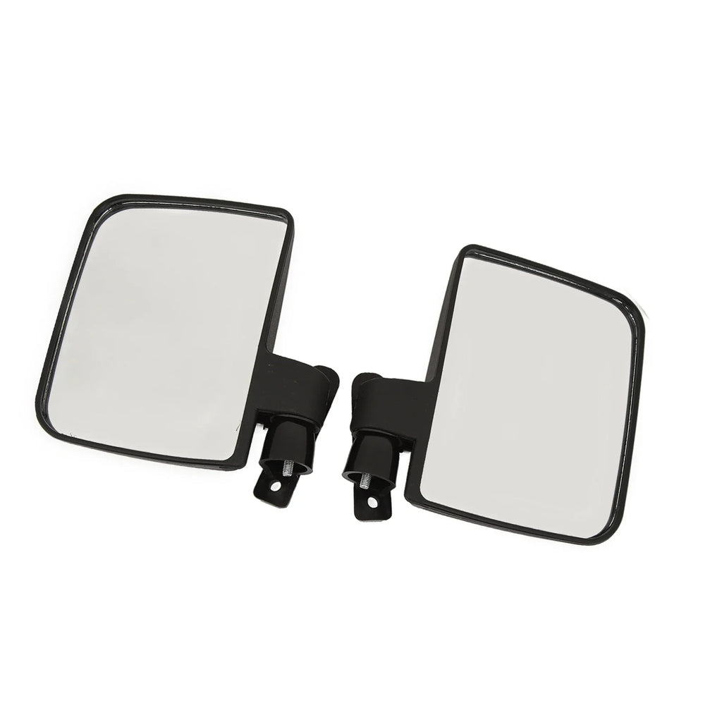 2 Pack Golf Cart Mirrors Club Car Side View Mirror Convex Golf Cart Rearview Mirror Easy Installation for Yamaha Club Car EZGO