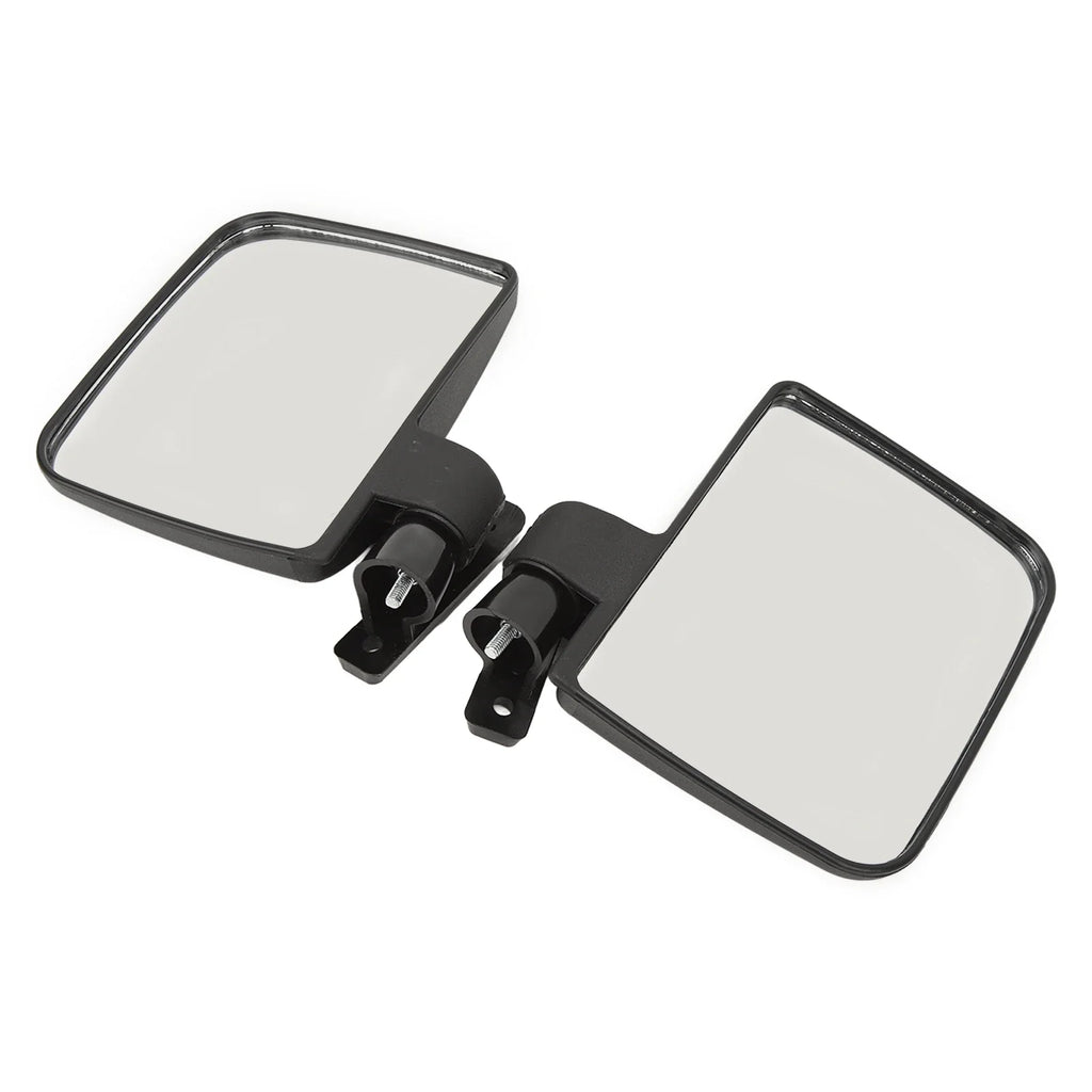2 Pack Golf Cart Mirrors Club Car Side View Mirror Convex Golf Cart Rearview Mirror Easy Installation for Yamaha Club Car EZGO