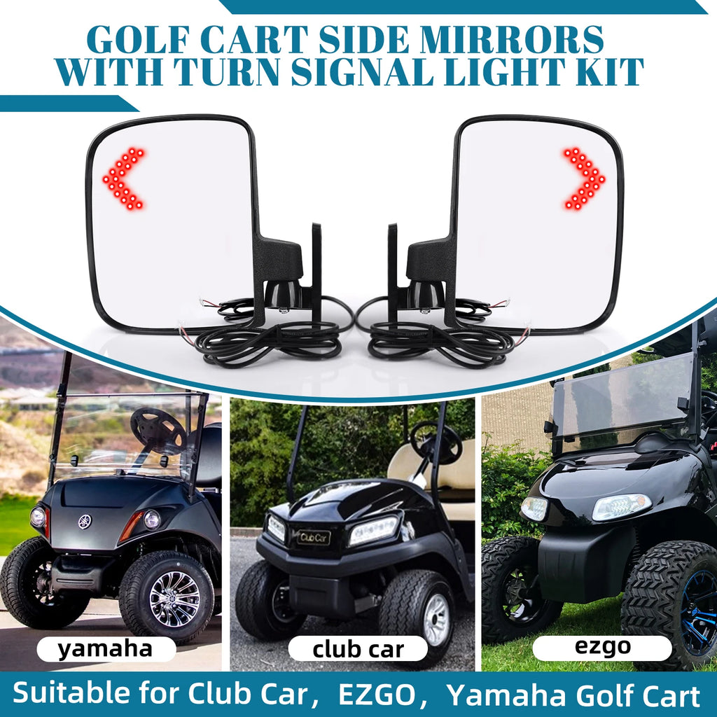 Golf Cart Rear View Mirror | Universal