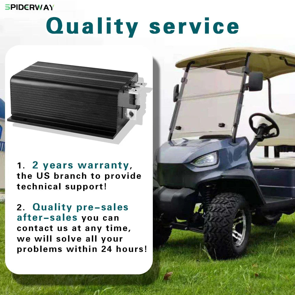 48V 600A DC Hydraulic Motor Controller for EZGO & Club Car Golf Carts – Curtis 1253-4804