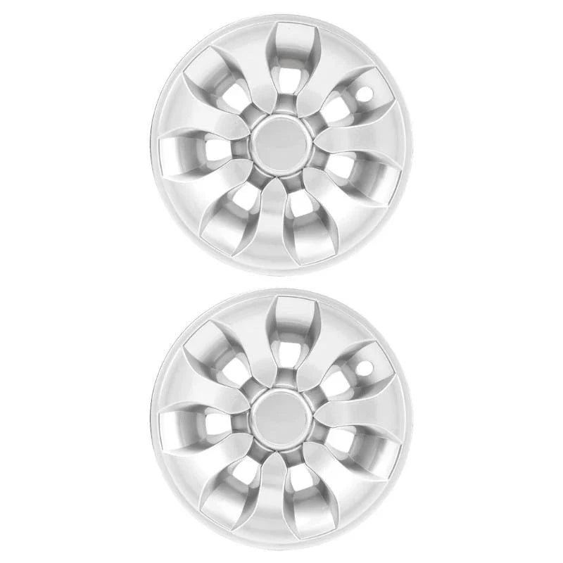7.87" Lightweight ABS Golf Cart Hub Caps – Universal Wheel Covers (Set of 2)
