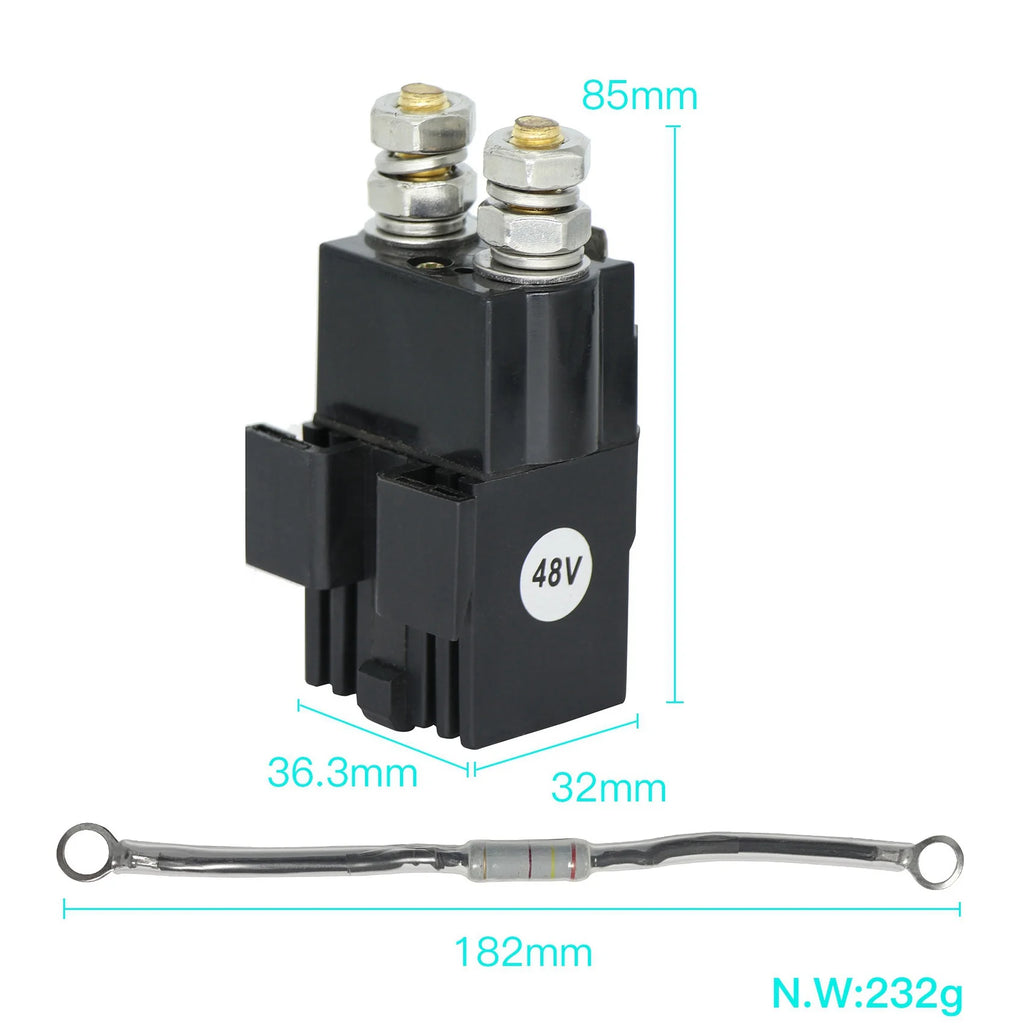 Solenoid Relay with Resistor | Club Car Precedent/DS | 48V-Cartzilla Golf Cart Parts &amp; Accessories