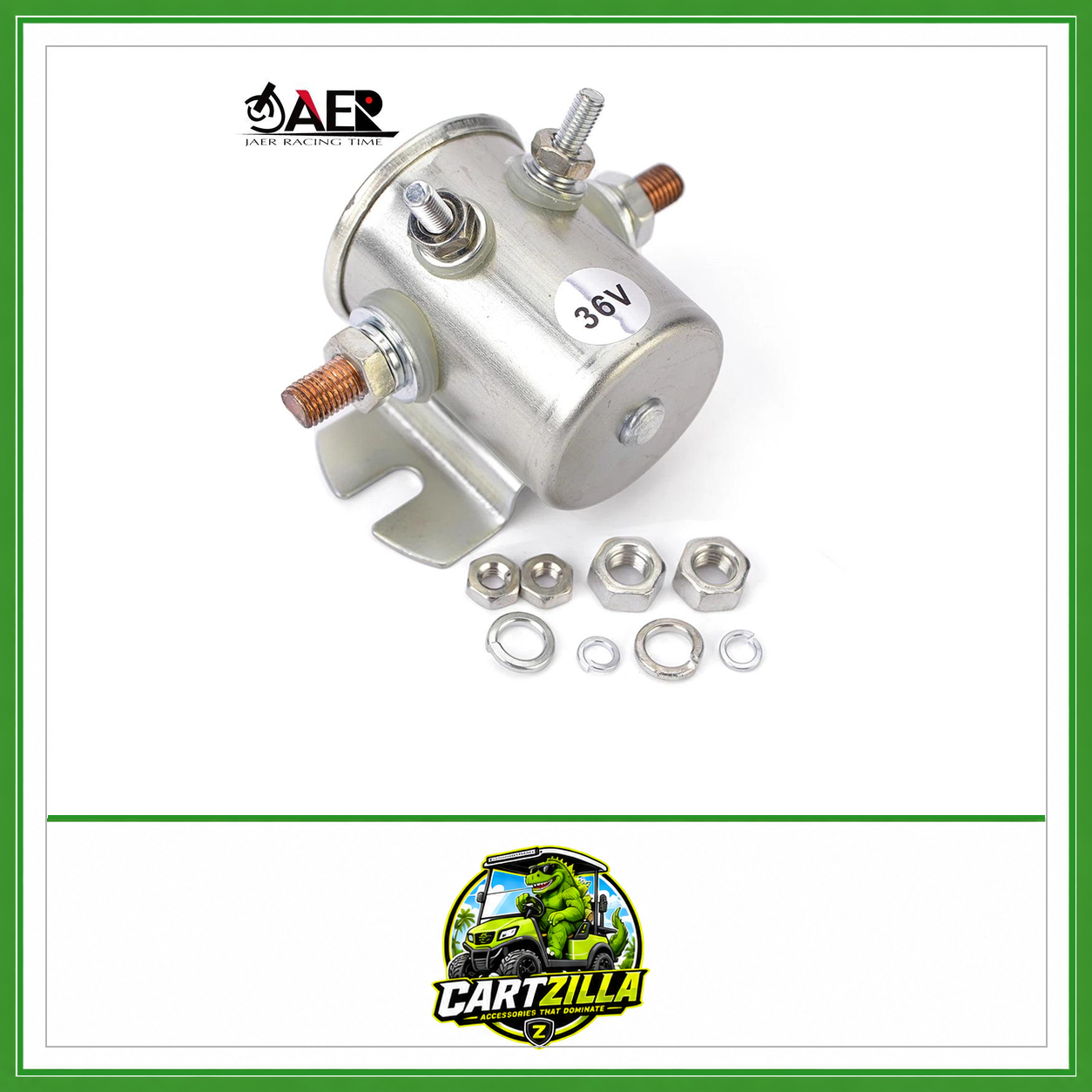 Starter Solenoid Relay | EZGO TXT/Medalist/Marathon | 36V-Cartzilla Golf Cart Parts &amp; Accessories